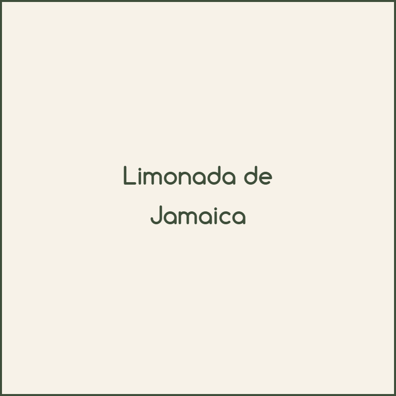 Limonada de Jamaica