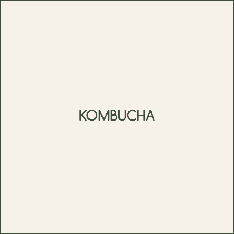 [BEBIDAS FRIAS] KOMBUCHA