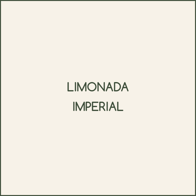 [BEBIDAS FRIAS] LIMONADA IMPERIAL