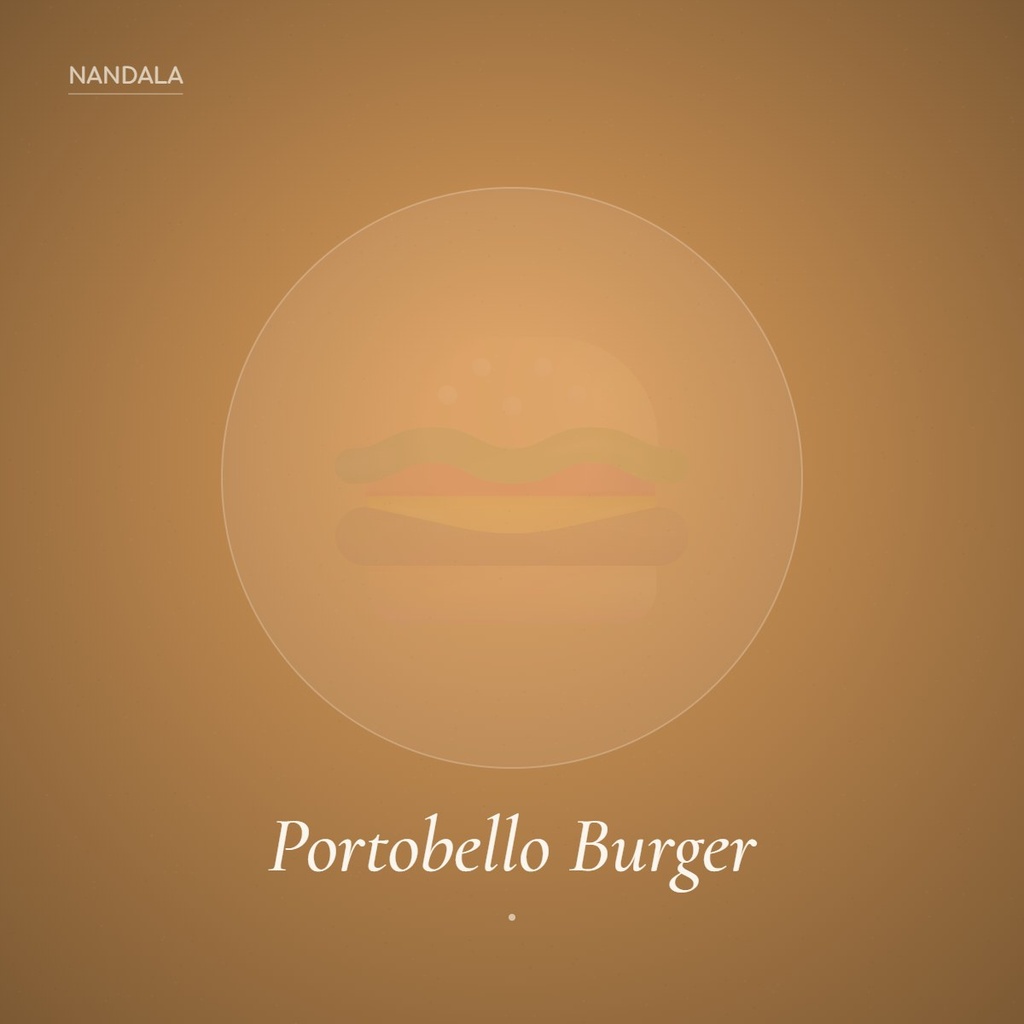 [HAMBURGESAS Y SANDWICHES] PORTOBELLO BURGER